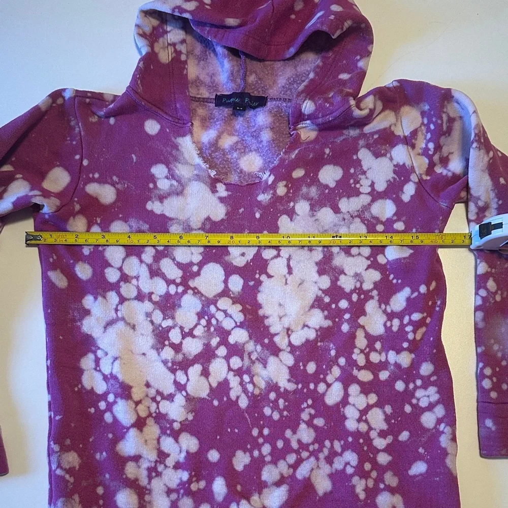 Purple Pixies Kids Tie Dye Sweatshirt Hoodie